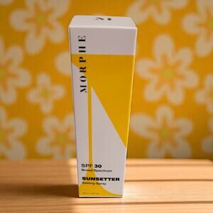 Morphe Sunsetter Broad Spectrum SPF 30 Setting Spray 3.4 oz. New in Box